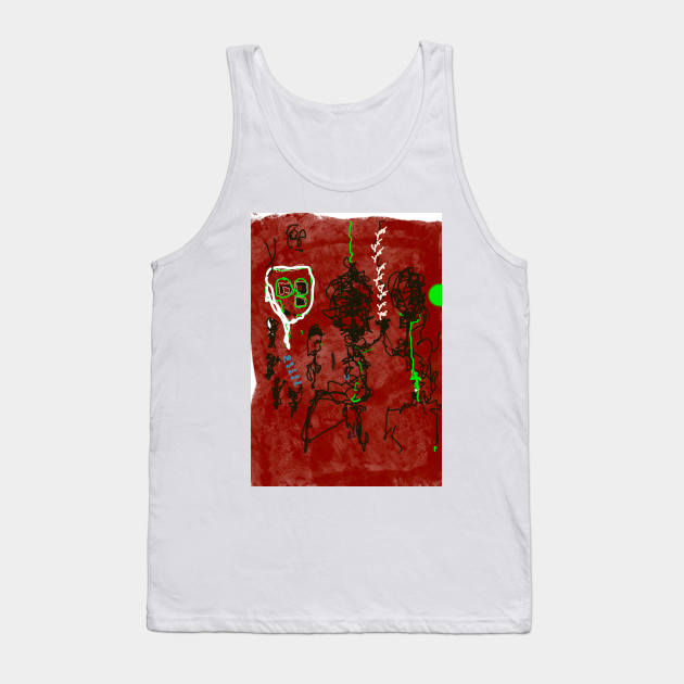 Red Dance Tank Top by guychristopher